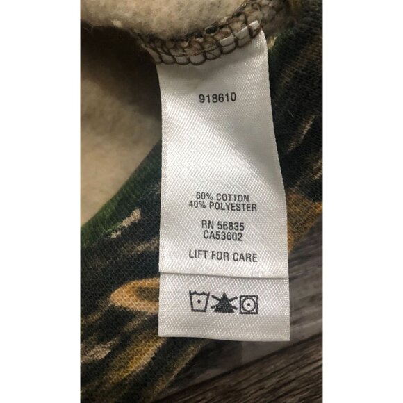 Cabela's Womens 2XL Camo Camouflaged & Pink Full Zip Hoodie Sweatshirt - Picture 5 of 7